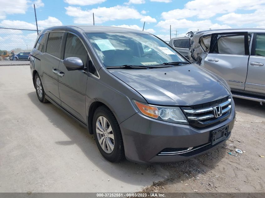 2016 HONDA ODYSSEY SE - 5FNRL5H31GB094105