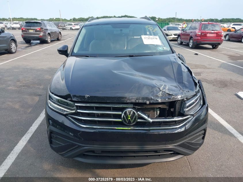 2022 VOLKSWAGEN TIGUAN S - 3VV0B7AXXNM111305