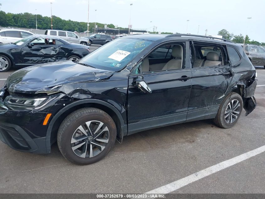 2022 VOLKSWAGEN TIGUAN S - 3VV0B7AXXNM111305