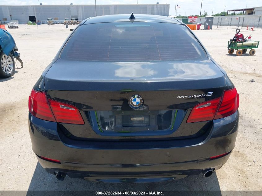 2013 BMW 5 SERIES ACTIVEHYBRID 5 - WBAFZ9C57DC751903