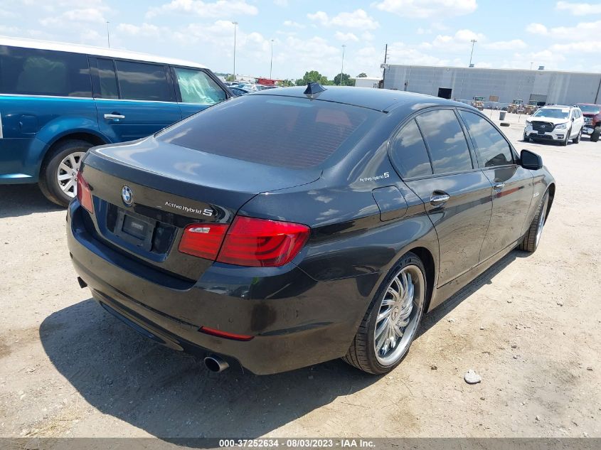 2013 BMW 5 SERIES ACTIVEHYBRID 5 - WBAFZ9C57DC751903