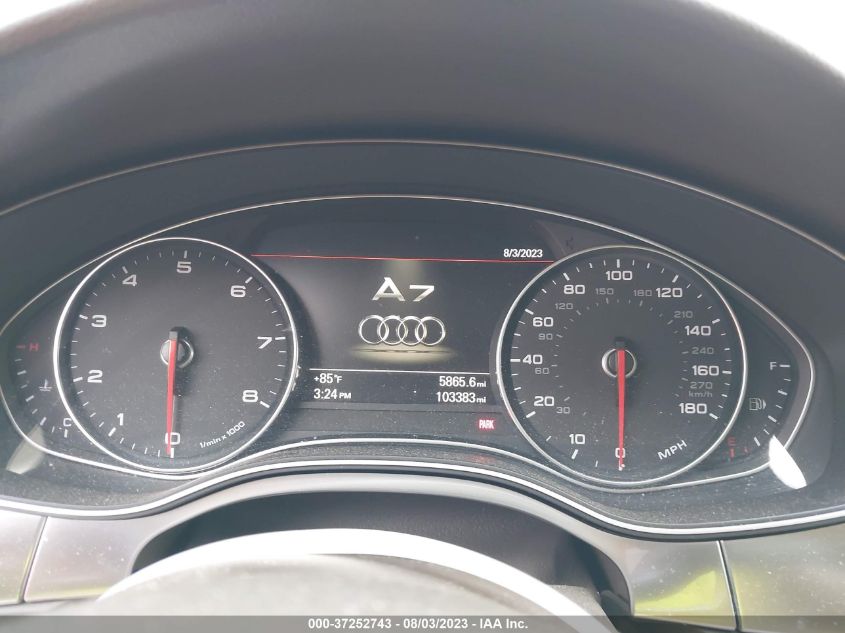 2013 AUDI A7 3.0 PRESTIGE - WAU2GAFC3DN052286