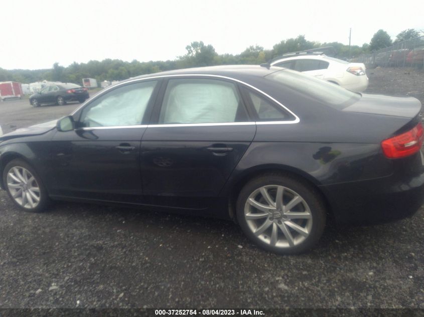 2013 AUDI A4 PREMIUM PLUS - WAUFFAFL8DN029252