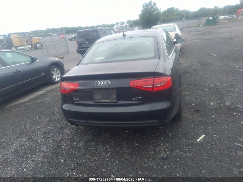 2013 AUDI A4 PREMIUM PLUS - WAUFFAFL8DN029252