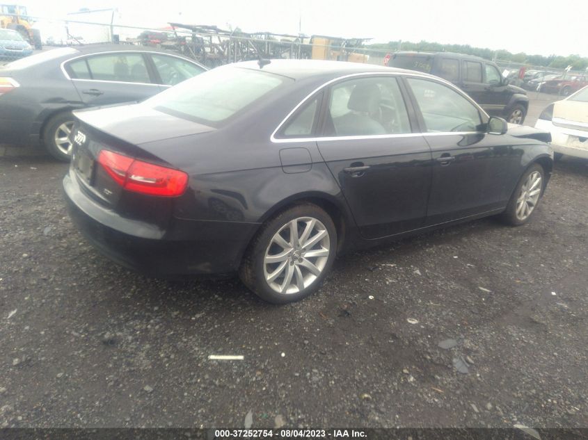 2013 AUDI A4 PREMIUM PLUS - WAUFFAFL8DN029252