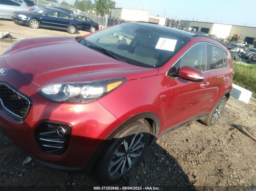 VIN KNDPNCAC9J7483149 2018 KIA SPORTAGE EX