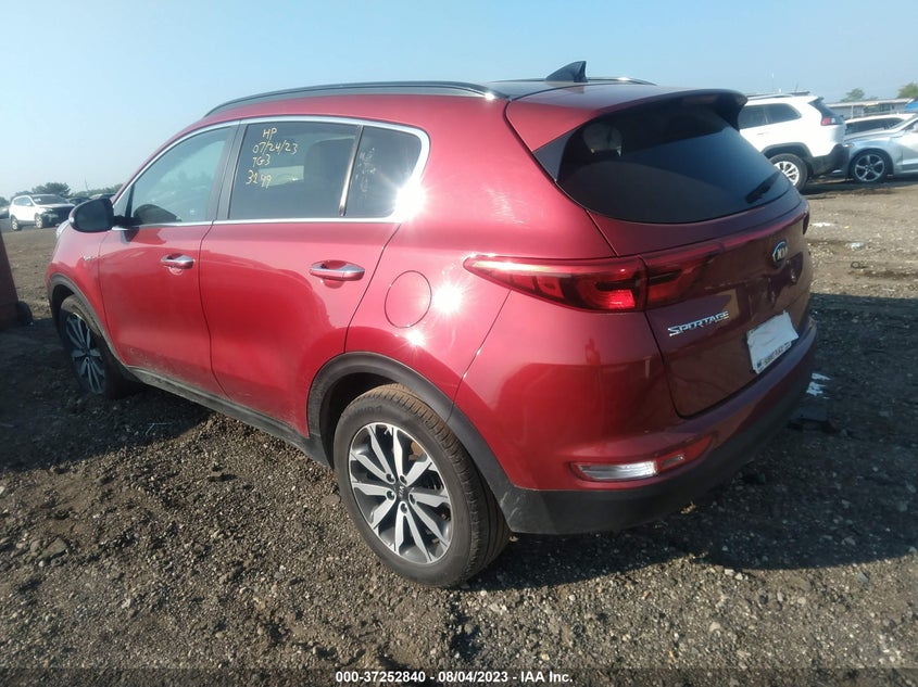 VIN KNDPNCAC9J7483149 2018 KIA SPORTAGE EX