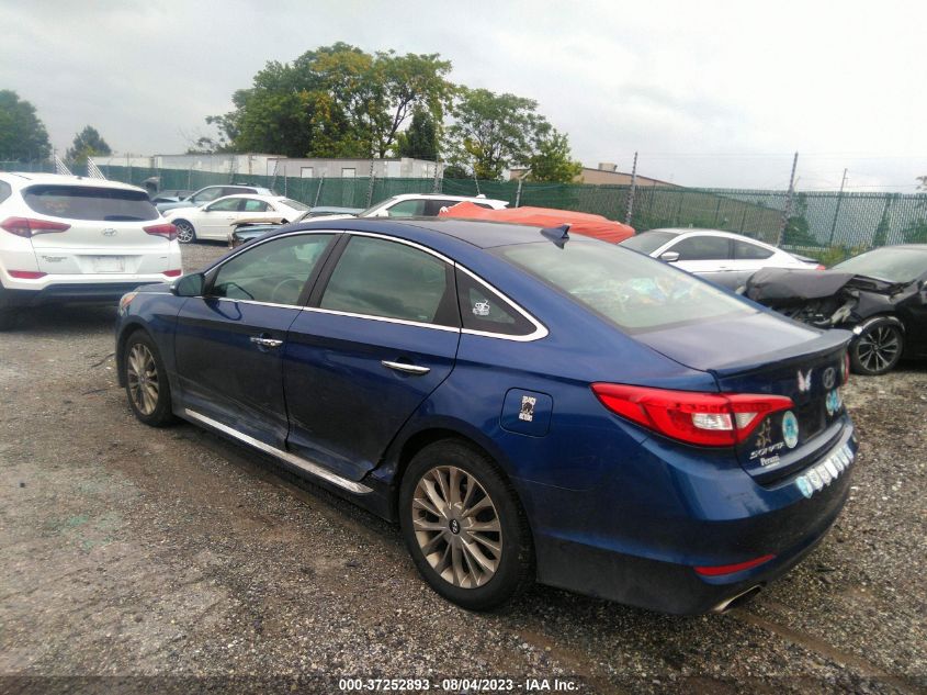 2015 HYUNDAI SONATA 2.4L LIMITED - 5NPE34AFXFH029766