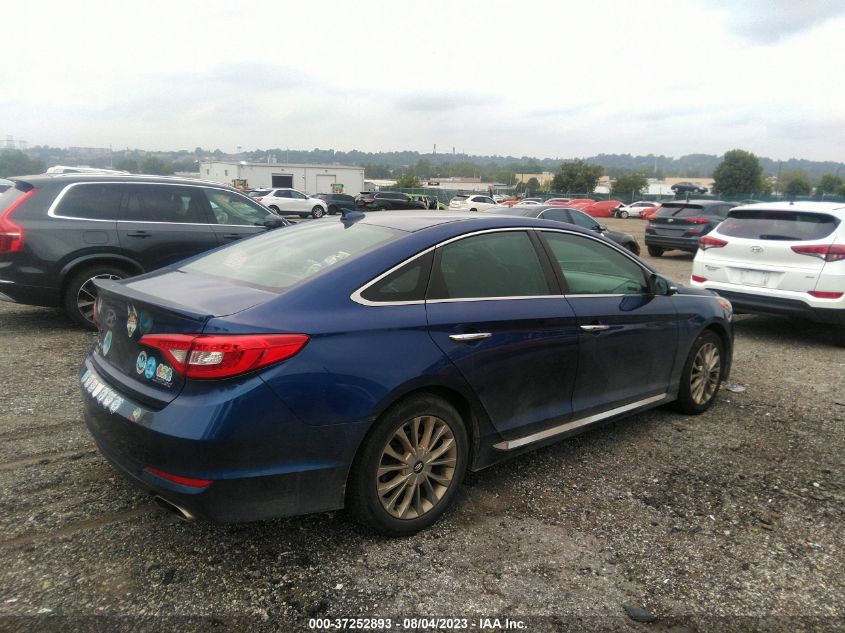 2015 HYUNDAI SONATA 2.4L LIMITED - 5NPE34AFXFH029766