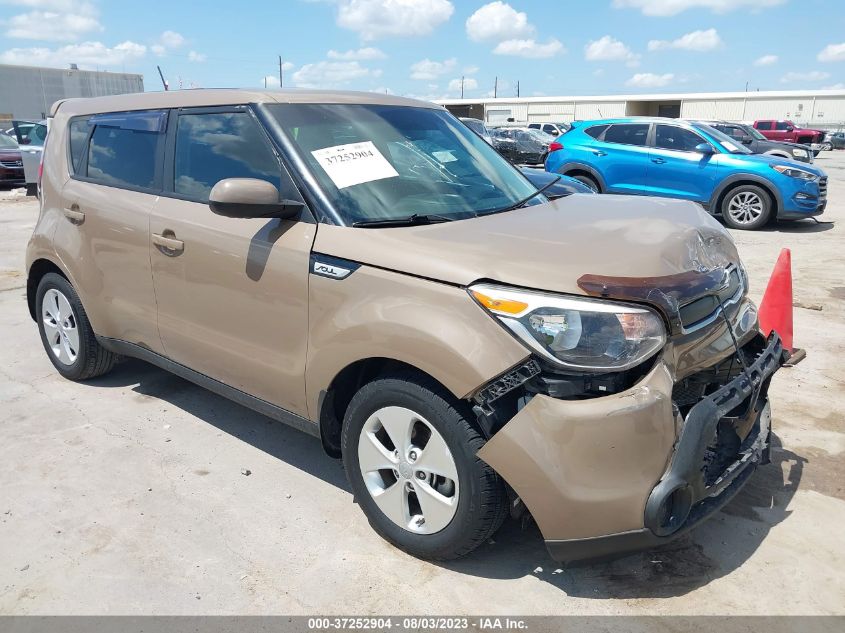 2015 KIA SOUL BASE - KNDJN2A25F7160523