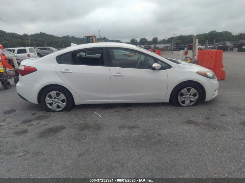 2015 KIA FORTE LX - KNAFX4A64F5338560