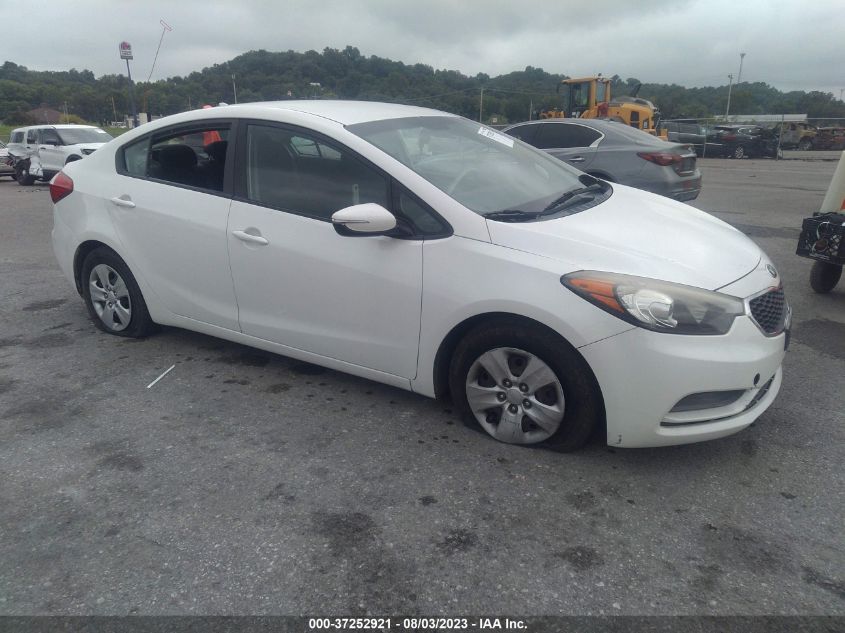 2015 KIA FORTE LX - KNAFX4A64F5338560