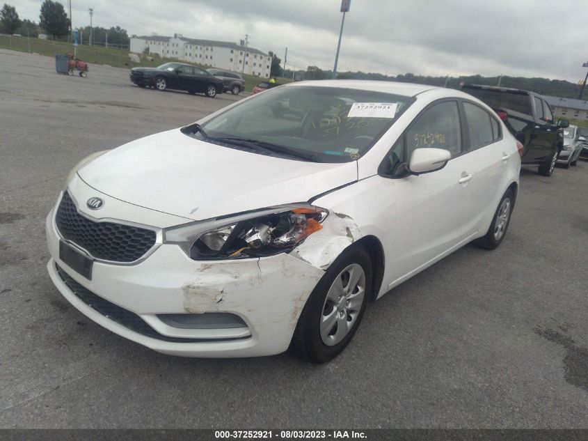2015 KIA FORTE LX - KNAFX4A64F5338560