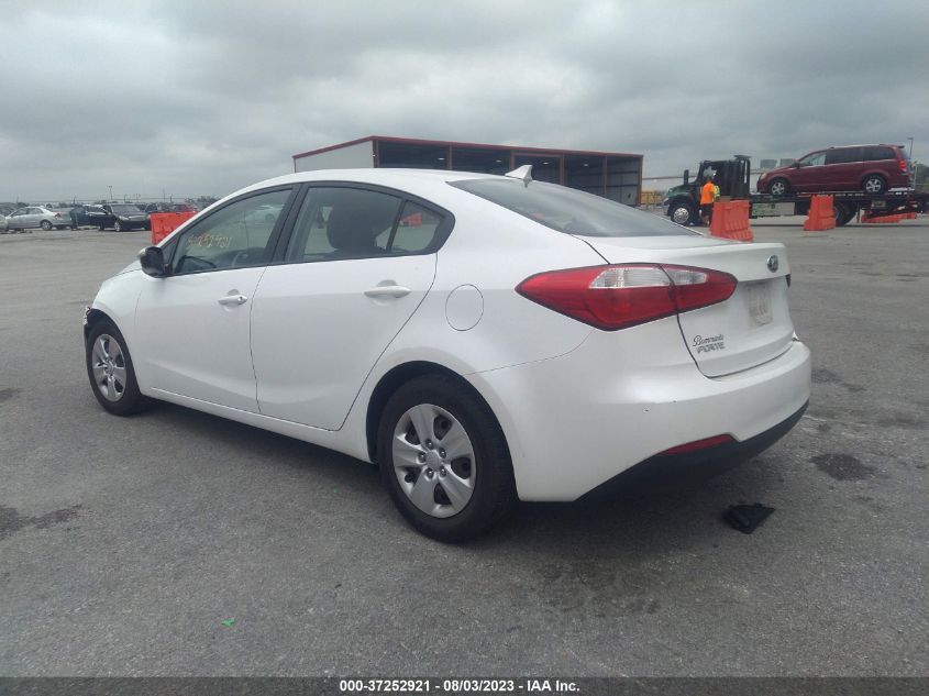 2015 KIA FORTE LX - KNAFX4A64F5338560