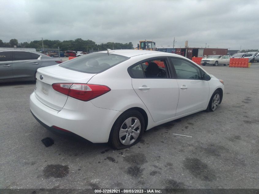 2015 KIA FORTE LX - KNAFX4A64F5338560