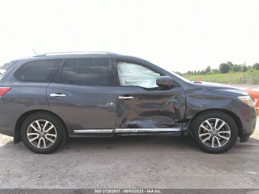 2014 NISSAN PATHFINDER SL - 5N1AR2MM2EC604461
