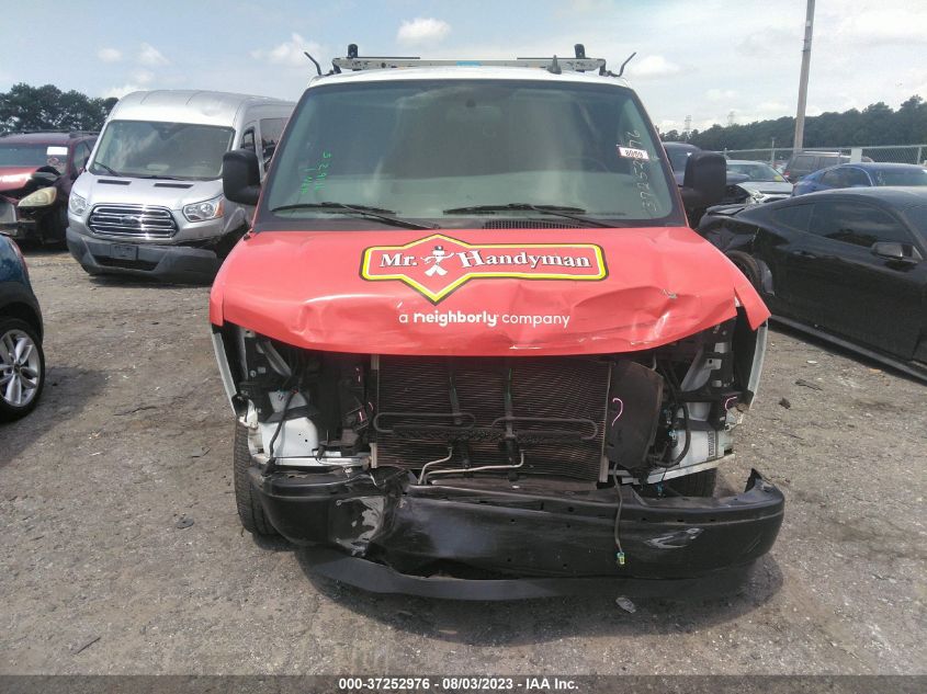 VIN 1GCWGAFGXL1232684 Chevrolet Express Cargo Van  2020 12