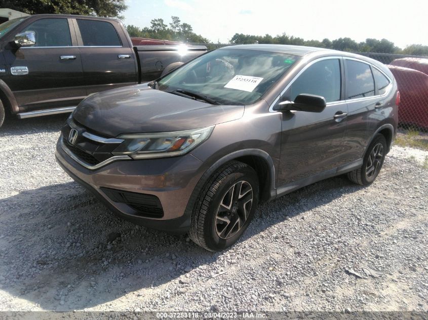 2016 HONDA CR-V SE - 2HKRM4H43GH654420