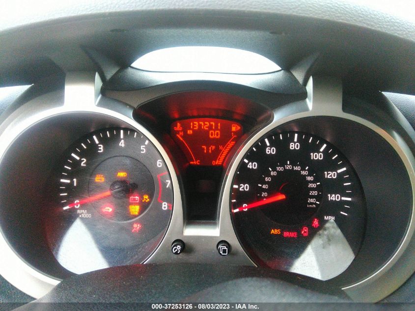 2013 NISSAN JUKE S/SV/SL - JN8AF5MVXDT230692