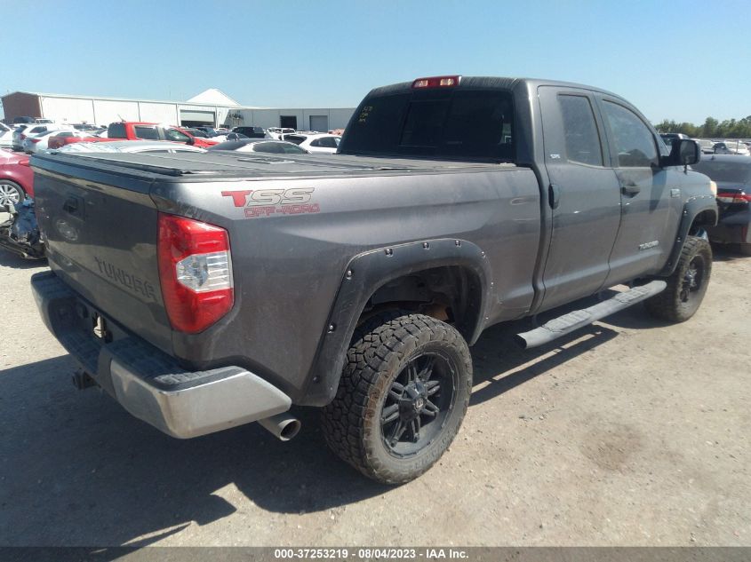 2016 TOYOTA TUNDRA 4WD TRUCK SR/SR5/TRD PRO - 5TFUW5F11GX519380