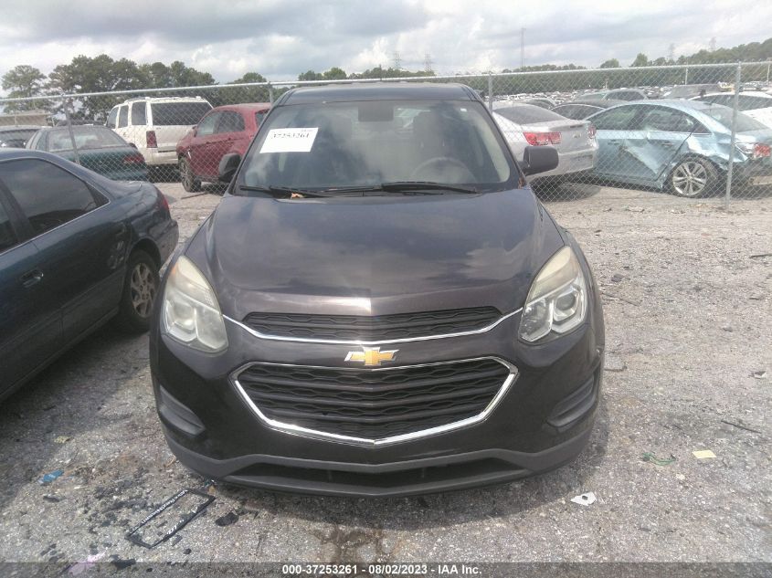 2016 CHEVROLET EQUINOX LS - 2GNFLEEK4G6205824