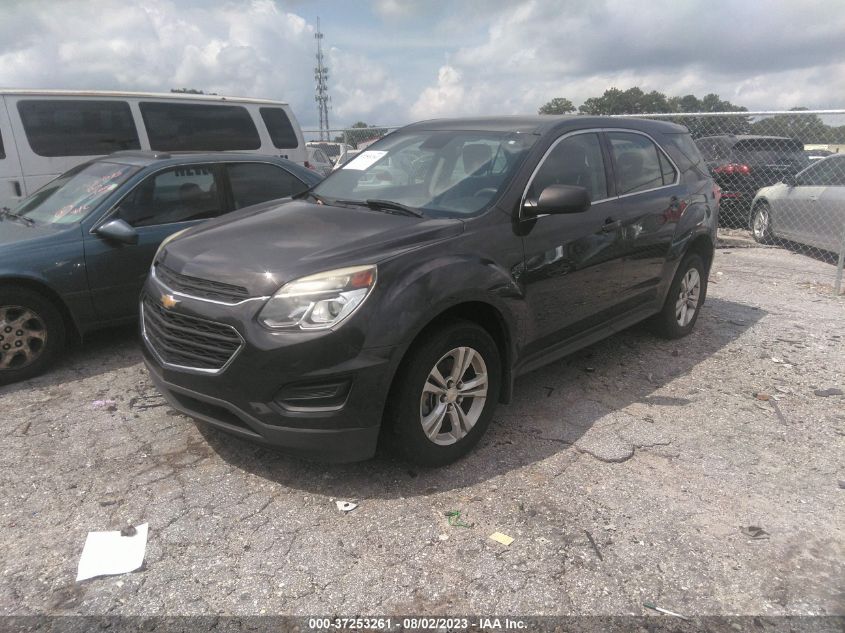 2016 CHEVROLET EQUINOX LS - 2GNFLEEK4G6205824