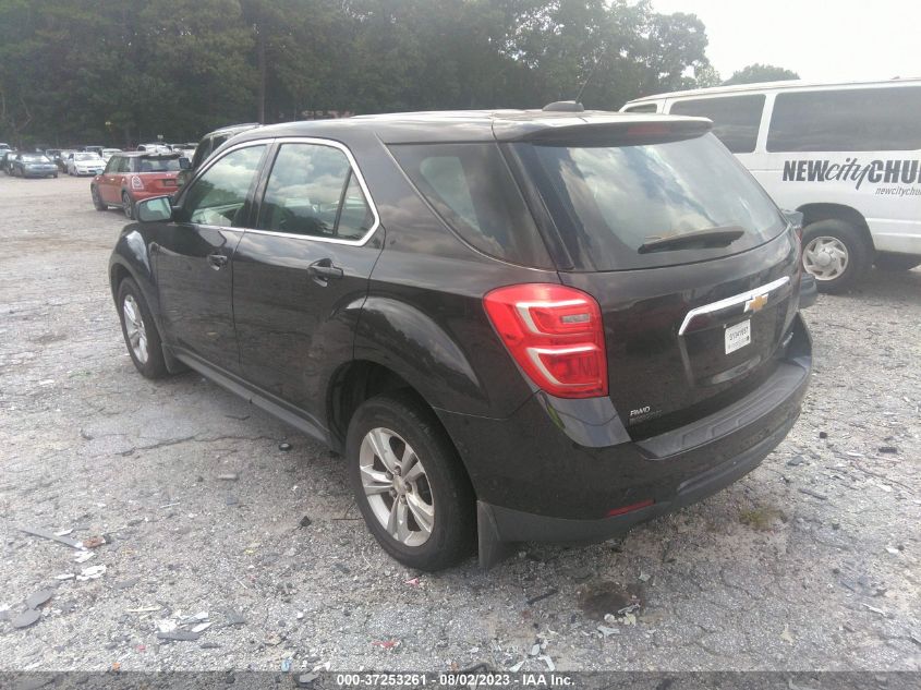 2016 CHEVROLET EQUINOX LS - 2GNFLEEK4G6205824
