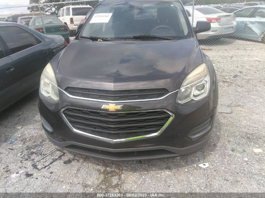 2016 CHEVROLET EQUINOX LS - 2GNFLEEK4G6205824