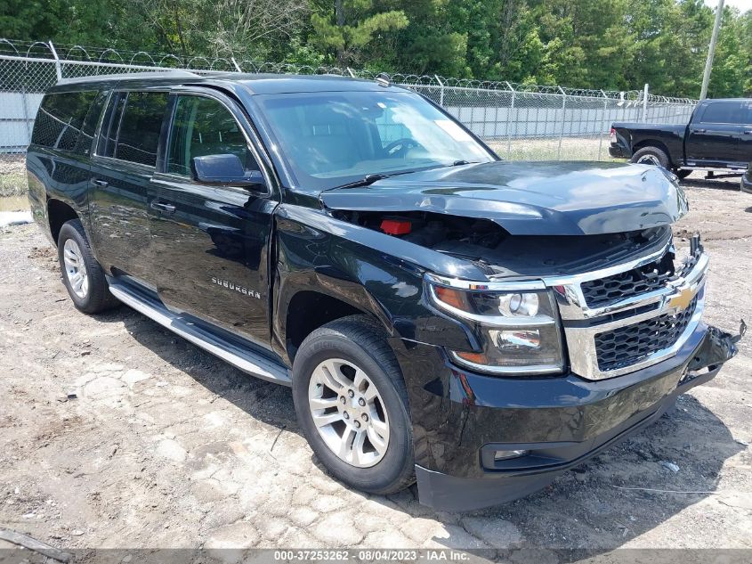 2015 CHEVROLET SUBURBAN LT - 1GNSCJKC6FR100385
