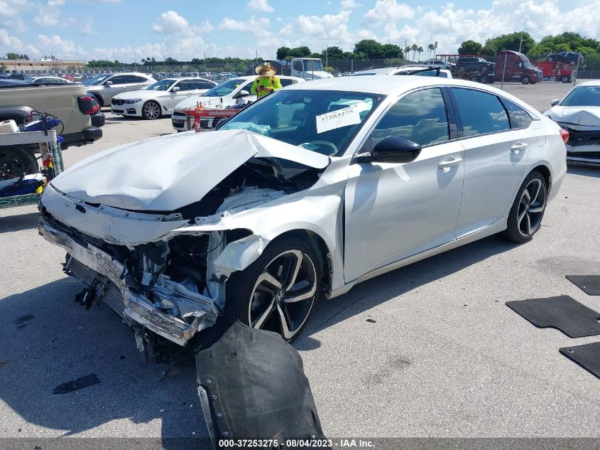 2021 HONDA ACCORD SEDAN 1.5L I-4 DOHC 16-VAL(VIN: 1HGCV1F38MA078338