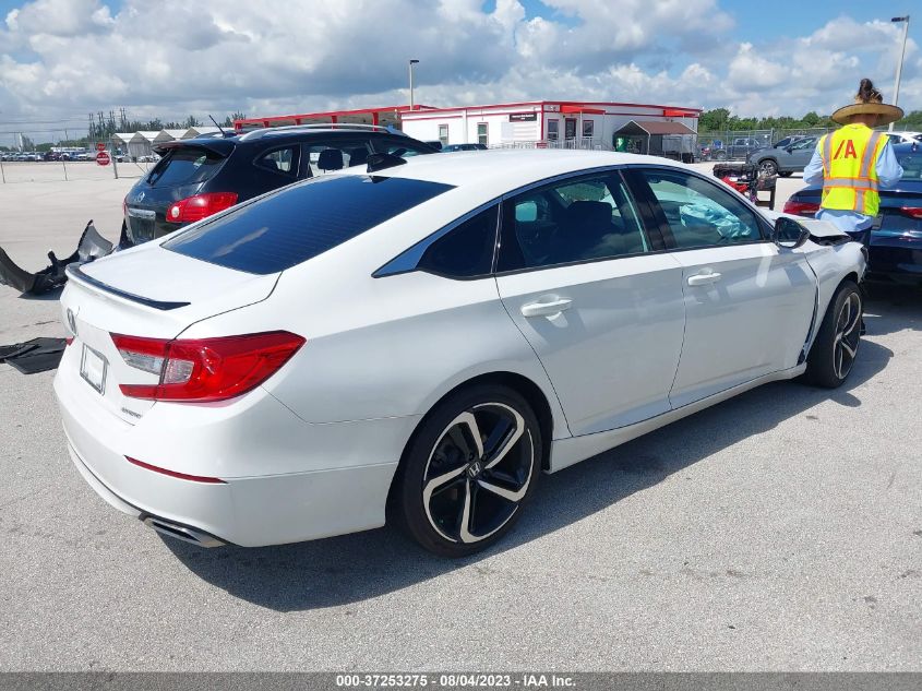 2021 HONDA ACCORD SEDAN 1.5L I-4 DOHC 16-VAL(VIN: 1HGCV1F38MA078338