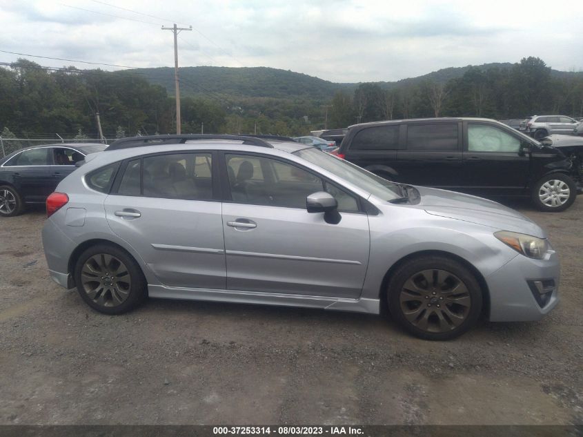 2015 SUBARU IMPREZA WAGON 2.0I SPORT LIMITED - JF1GPAW60F8232660