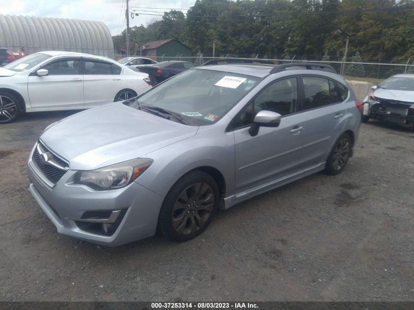 2015 SUBARU IMPREZA WAGON 2.0I SPORT LIMITED - JF1GPAW60F8232660