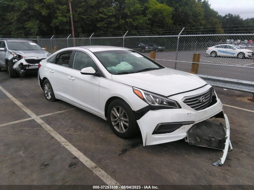 2017 HYUNDAI SONATA 2.4L - 5NPE24AF6HH520437