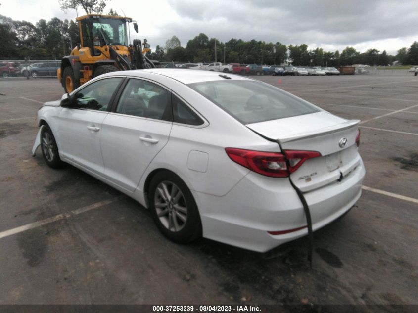 2017 HYUNDAI SONATA 2.4L - 5NPE24AF6HH520437