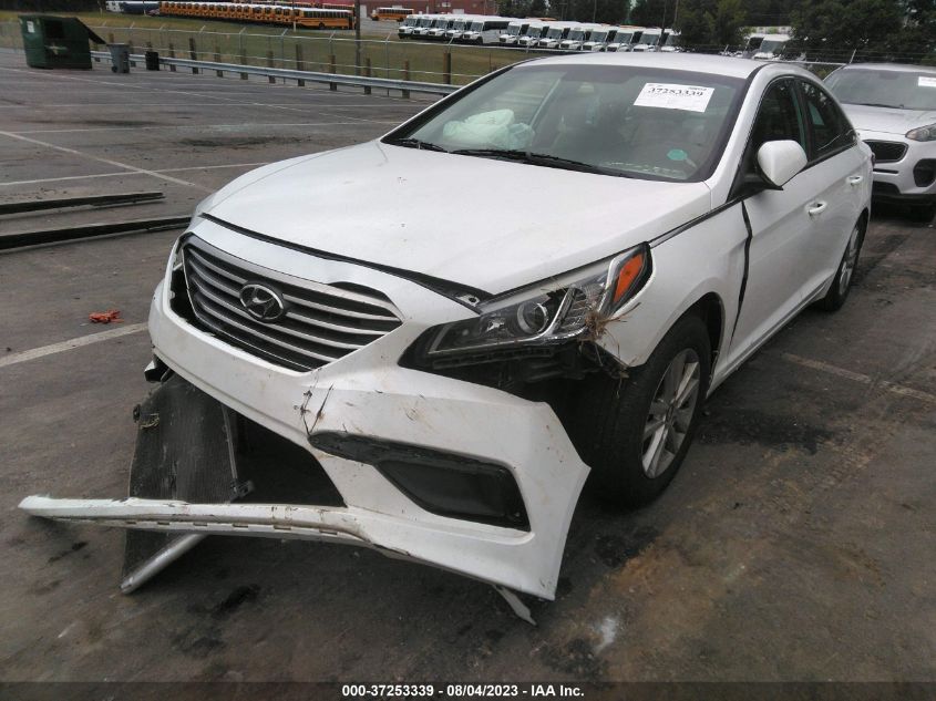 2017 HYUNDAI SONATA 2.4L - 5NPE24AF6HH520437