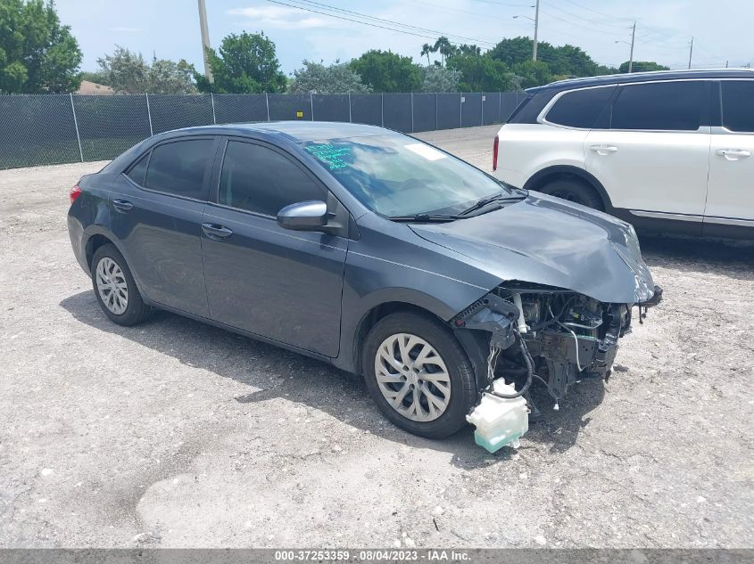 2019 TOYOTA COROLLA L/LE/SE/XLE/XSE - 2T1BURHE9KC218674