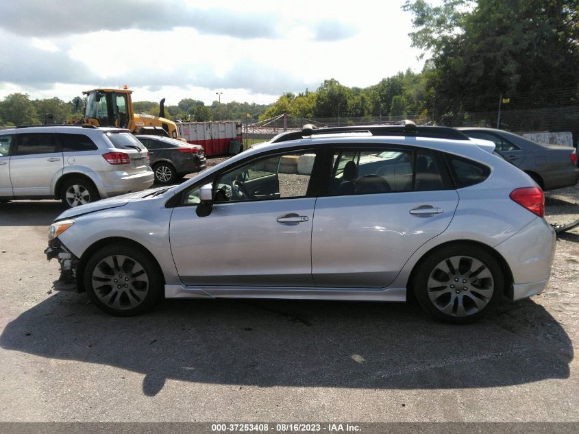 2013 SUBARU IMPREZA WAGON 2.0I SPORT PREMIUM - JF1GPAL6XD2858334