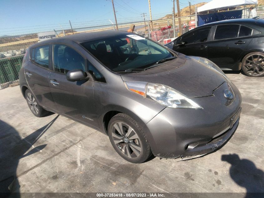 2014 NISSAN LEAF SL - 1N4AZ0CP1EC332124