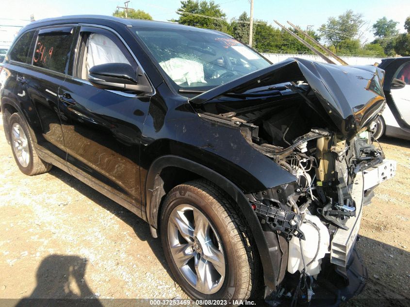 2014 TOYOTA HIGHLANDER LIMITED - 5TDDKRFH5ES028572