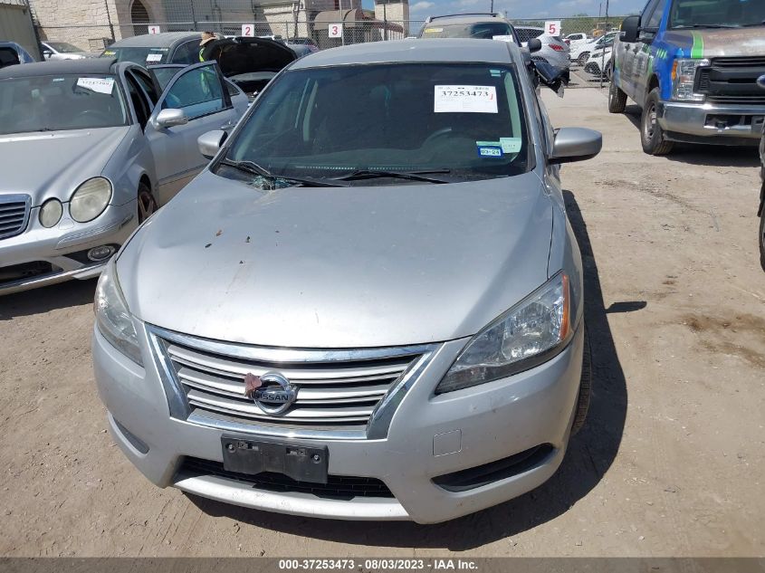 2013 NISSAN SENTRA S - 3N1AB7AP6DL765969