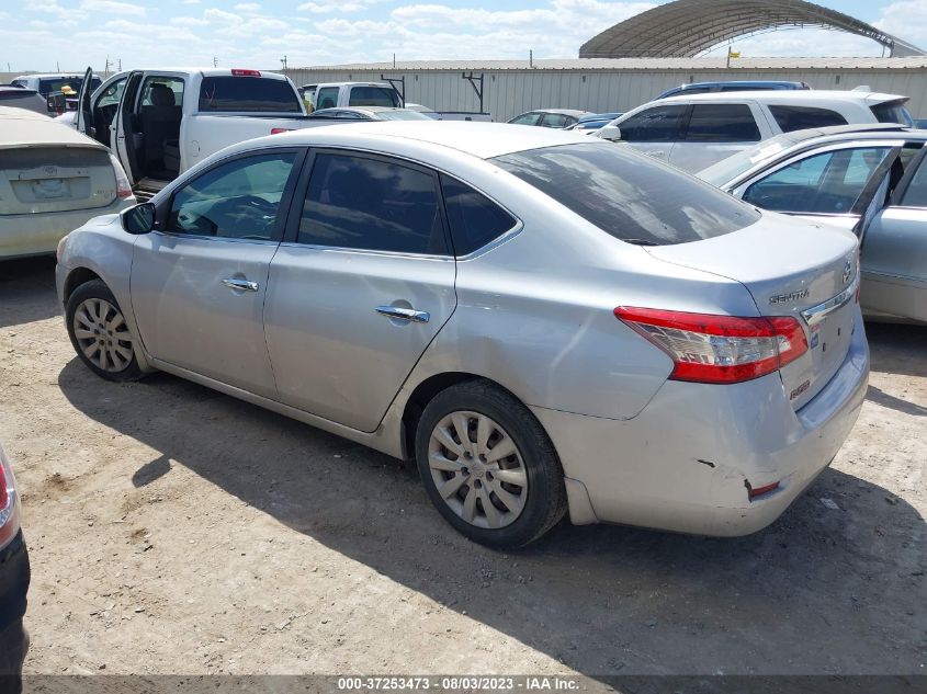 2013 NISSAN SENTRA S - 3N1AB7AP6DL765969