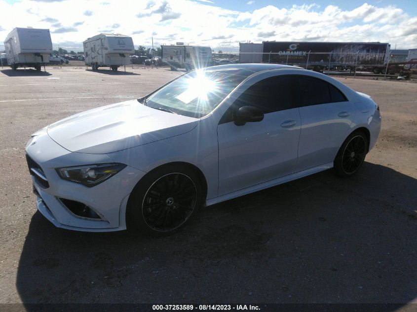 2020 MERCEDES-BENZ CLA CLA 250 - WDD5J4GB3LN066556