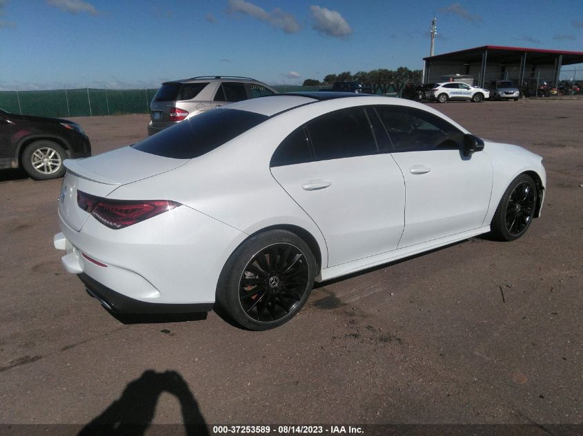 2020 MERCEDES-BENZ CLA CLA 250 - WDD5J4GB3LN066556