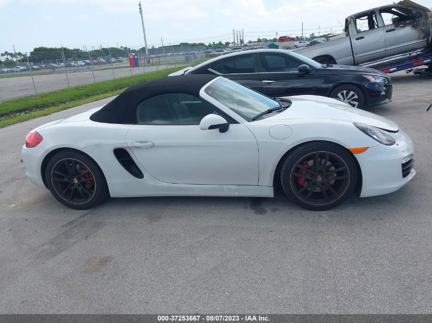 2013 PORSCHE BOXSTER S - WP0CB2A80DS133097