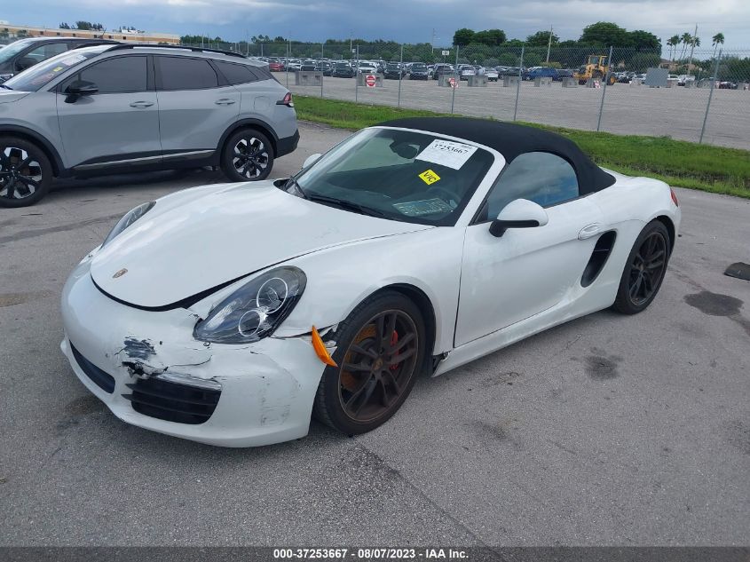 2013 PORSCHE BOXSTER S - WP0CB2A80DS133097