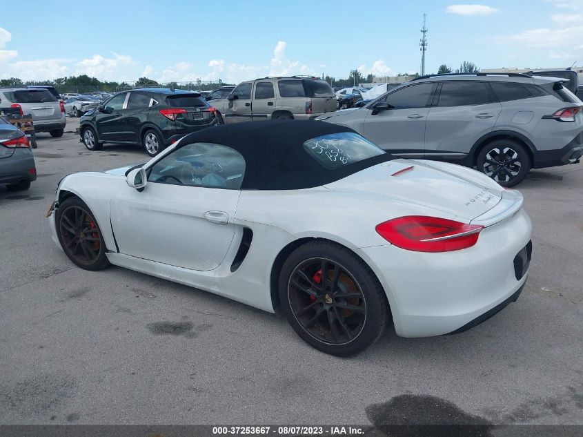 2013 PORSCHE BOXSTER S - WP0CB2A80DS133097