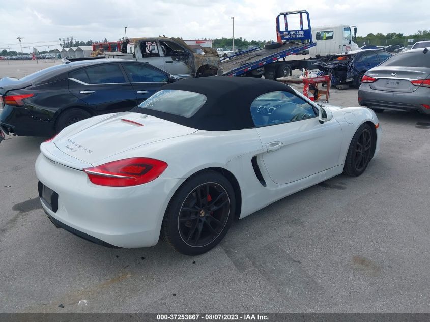 2013 PORSCHE BOXSTER S - WP0CB2A80DS133097