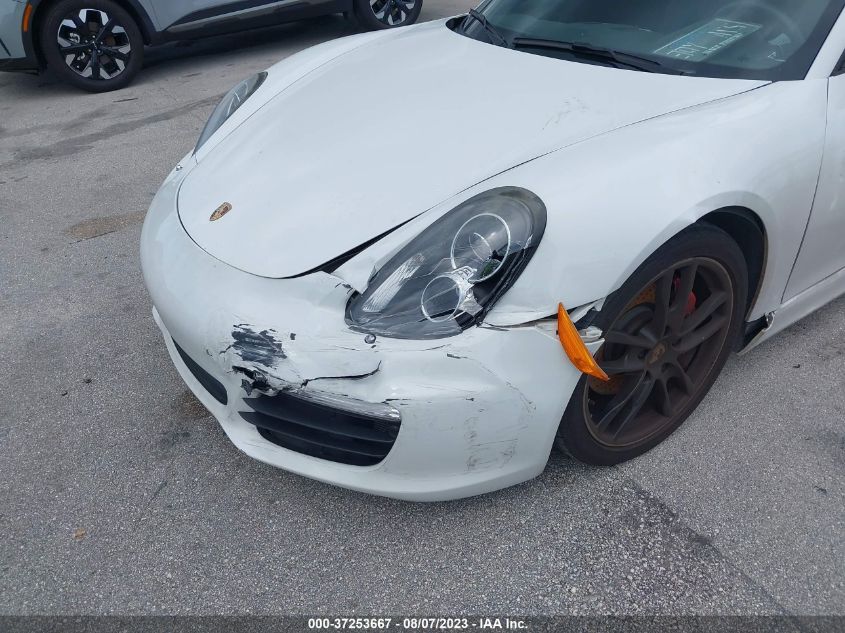 2013 PORSCHE BOXSTER S - WP0CB2A80DS133097