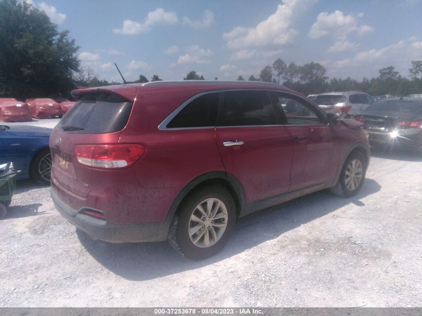 2016 KIA SORENTO LX - 5XYPG4A56GG141770